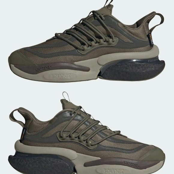 Adidas AlphaBoostV1Cordura Olive Strata Reflective Shoes IG3129Men's Size 11NEW - Picture 2 of 16